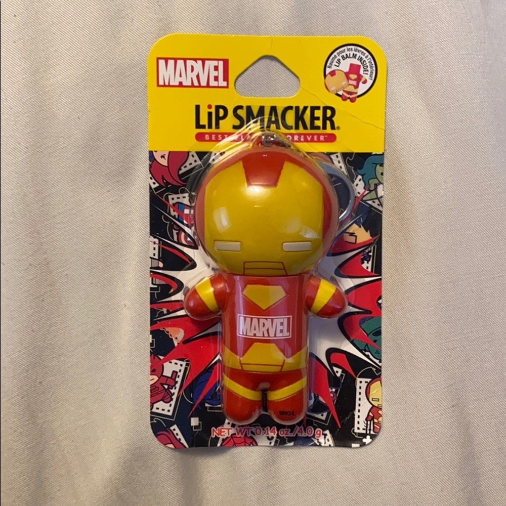 Marvel Iron Man Lip Smacker Keychain